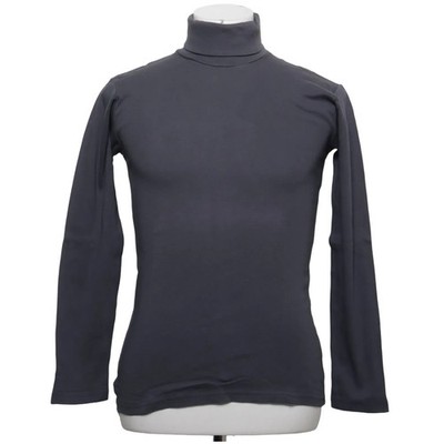 Leif Nelson, Rollkragenpullover, Größe: L, Grau, Baumwolle, Einfarbig #iGo