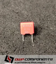 (10 pcs) MKS2C031501A00KSSD - Capacitor 150nF 63V/DC 10% RM 5 - WIMA