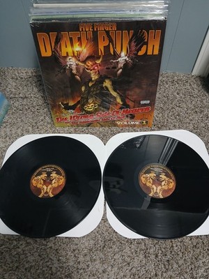 Five finger death punch 2013 OG pressing Wrong side of heaven vinyl, shinedown