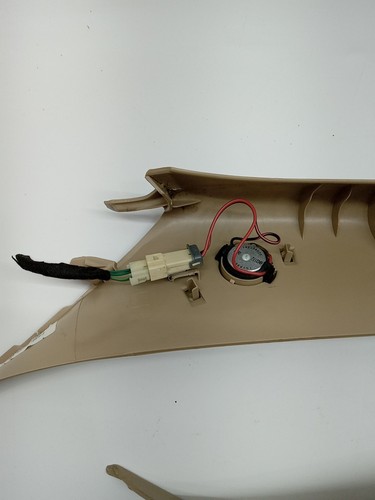 07-14 GM SUV Beige Tan LH RH Bose Tweeter A-Pillar Trim Panel Pair OEM - Bild 17 von 20