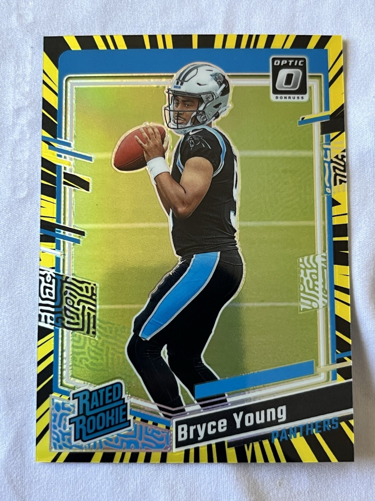 2023 Panini Donruss Optic - Rated Rookie Bryce Young #213 Electricity Prizm /69