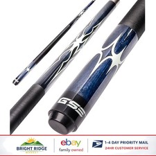 58-Inch Pool Cue Stick, 20oz Canadian Hardwood, Two-Piece Design for Easy Use