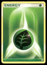 Grass Energy 123/130 Common Diamond & Pearl Pokemon MP on eBay