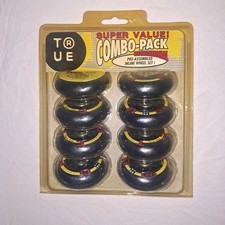 True Combo-Pack Pre-Assembled Inline Wheel Set of 8 wheels - 70MM/82A Nice