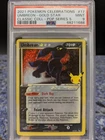 2021 Pokemon Celebrations #17 Umbreon-Gold Star Classic Coll-Pop Series 5 PSA 9