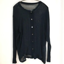 USED ISSEY MIYAKE CARDIGAN SIZE 2 GOOD