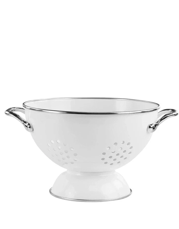Reston Lloyd Calypso Basics 1.5 Qt Enameled Colander – White Kitchen Strainer
Opens in a new window 