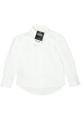 MANGO Bluse Mädchen Oberteil Shirt Tunika Gr. 110 Baumwolle Weiß #mn6a2wp