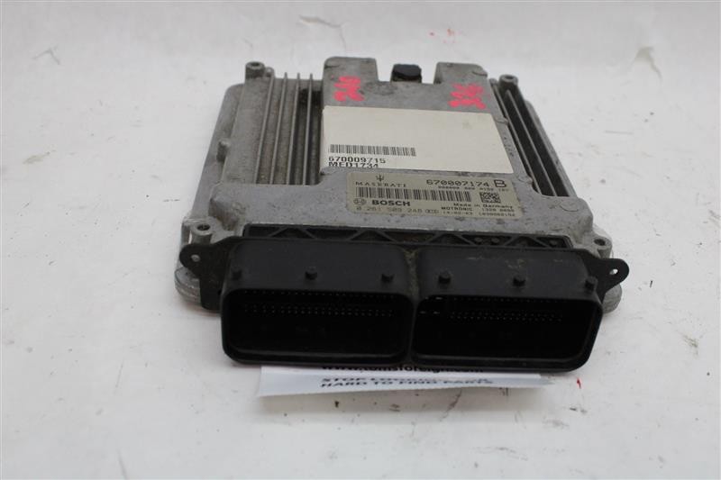 ECU ECM COMPUTER Maserati Quattropo 2014 14 MATCH NUMBERS 670007387 1093264