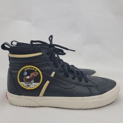 VANS Sk8-Hi 46 MTE DX Nasa Space Voyager Apollo 11 Size 11.5 Mens Black Shoes