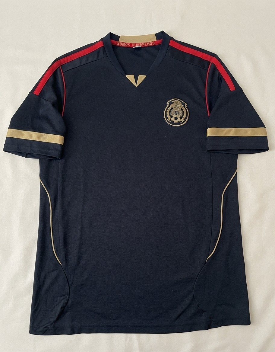 Javier Hernández Chicharito 14 Mexico Away Soccer Jersey 2011-12 Size XL Black