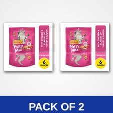 Pack de 2 - Purina Friskies Fiesta Mezcla Golosinas Gato California Crunch Con