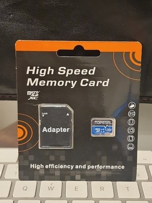 TOPESEL Micro SD Karte mit einem SD Adapter 128GB Speicher