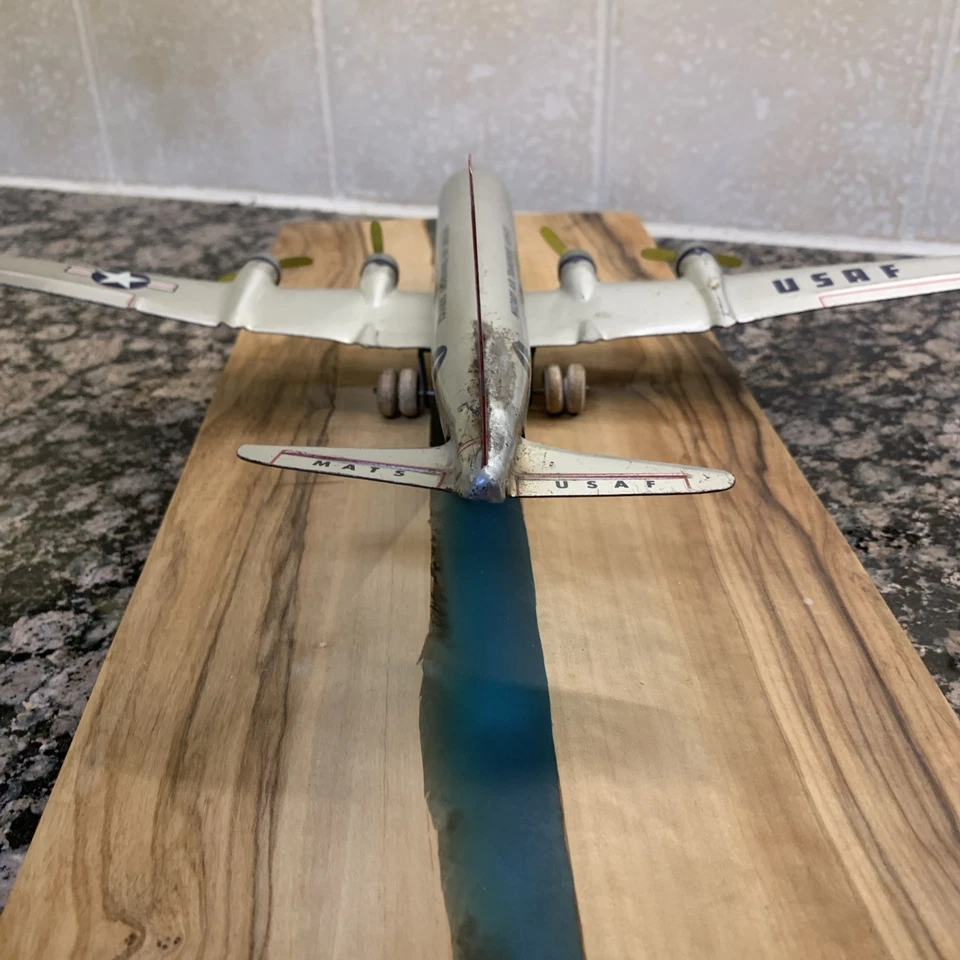 Servicio de Transporte Aéreo Militar de la Fuerza Aérea de los Estados Unidos Wyandotte (MATS) EE. UU. década de 1940 Foto 3 de 4