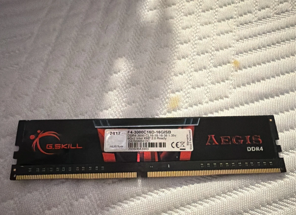 G. SKILL PC4-24000 (DDR4-3000) Bus Speed Computer RAM 16 GB Total