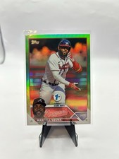 2023 Topps Series 1 1st Edition - Marcell Ozuna #125 Green Foil 14/150