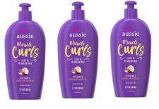 BL Aussie Miracle Curls Leave-In Detangler Milk 6.7oz X 3 Packs