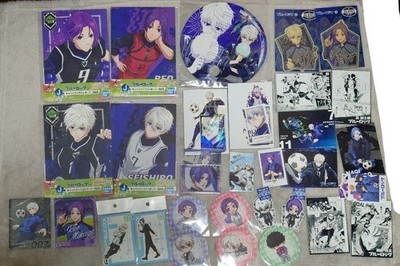 Blue Lock Nagi Seishiro Reo Mikage Card Shikishi Set Rare Japan Exclusive JDM