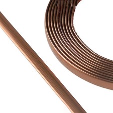 PVC Decorative Trim Strip 10 Meter Long 20mm Wide for Wall Window Edge