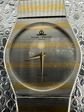 Orologio Uomo Vintage Baume & Mercier Monte Carlo Zebra 55122.038 Quarzo
