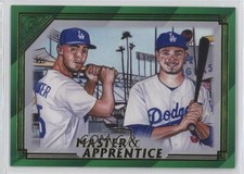 2020 Gallery Master and Apprentice Green 13/250 Gavin Lux Cody Bellinger 04t5