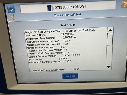Applied Biosystems ABI ViiA 7 Real-Time 96 Well PCR System 4453552 Tested Video - Picture 5 of 17