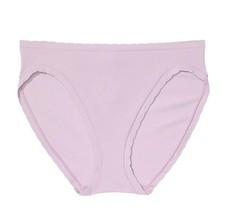 NWT Victoria's Secret Seamless High Leg Brief Panty Hope Lilac Sz L