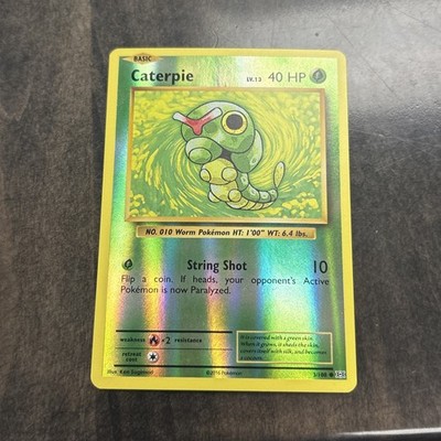 Caterpie 3/108 Evolutions Reverse Holo