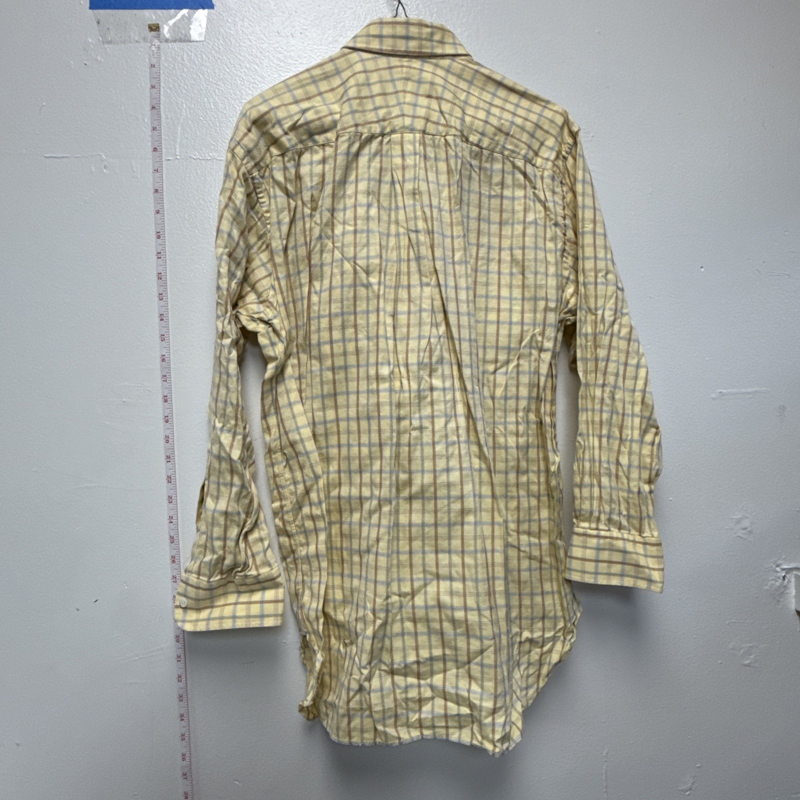 Robert Talbott Yellow Pastel Button Down Mens Shi… - image 3