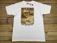 VTG NWT 90's NFL Players Inc Miami Dolphins Legend Dan Marino T-Shirt Sz L White