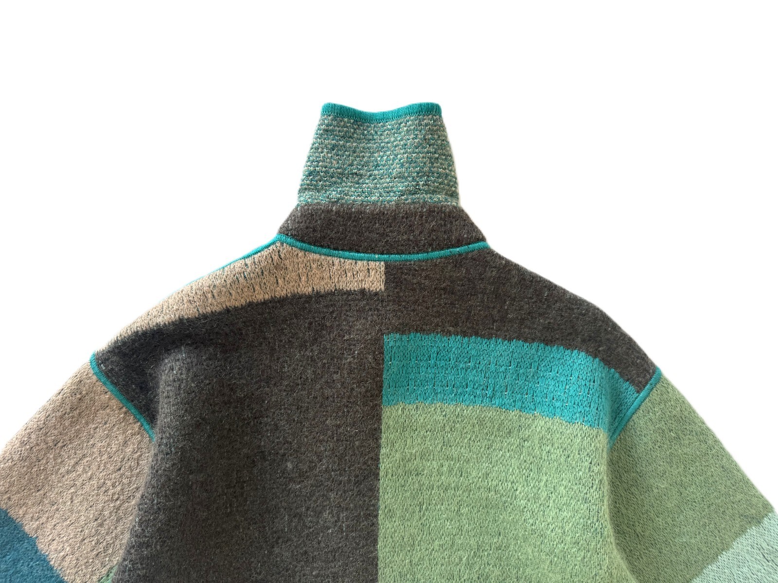 MISSONI patchwork cardigan jacket 3/4 length slee… - image 14