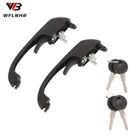 TüRgriff TüR Griff Vorne Links+Rechts Schwarz 251837205 FÜR VW Transporter T3