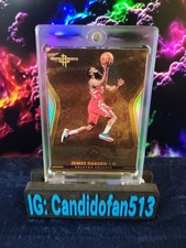 2017-18 Panini Opulence Basketball Gold #33 James Harden # 09/10 Rockets