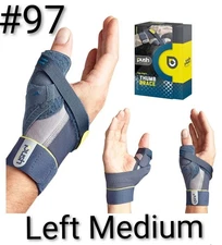 Push Sports Thumb Brace Stabilizes Skiers Thumb Optimizes Function Left Medium 