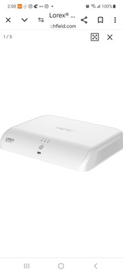 Lorex 4K (8 Camera Capable) Network Video Recorder with Smart Motion Detection,
