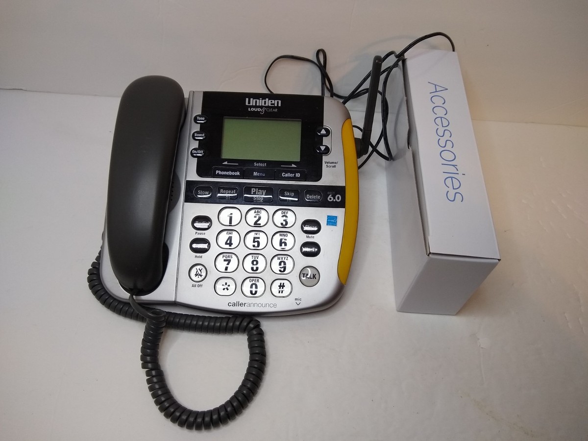 Uniden CEZAI2998 1.9 GHz Single Line Corded / Cordless Phone for