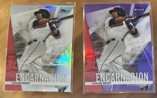 Edwin Encarnacion Lot 2019 Topps Finest Baseball Base+ Purple Refractors #42/250