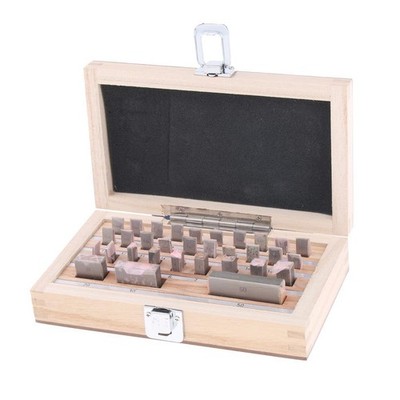 32Pieces Gauge Block Hochpräziser Kalibrierblock für Messschieber /