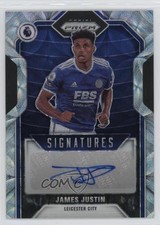 2021 Panini Prizm Premier League Signatures Choice James Justin #S-JJT Auto 12zw