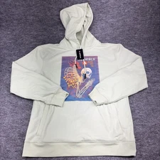 Airwalk 'Skeleton' Graphic Light Green Hoodie - Size Large - New with tags