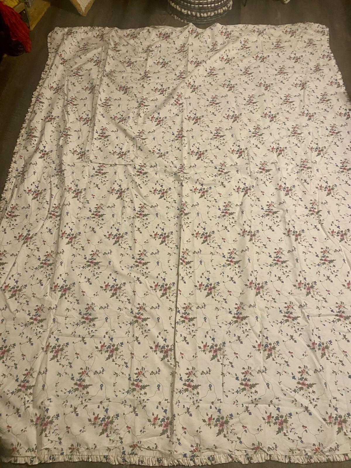 Vintage Ralph Lauren Pebble Path Queen Duvet Cover