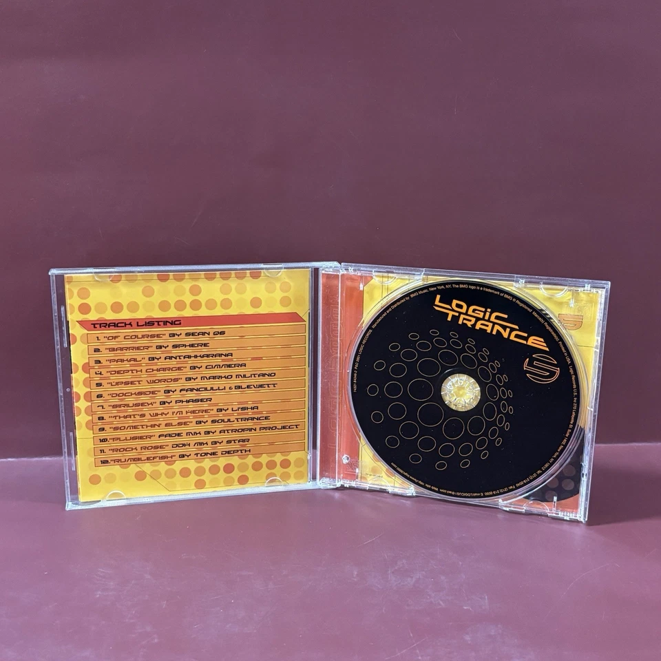 Logic Trance 5 – Continuous Mix by John Debo (CD, 2001, BMG / Groove Radio)🔴 Foto 4 de 4