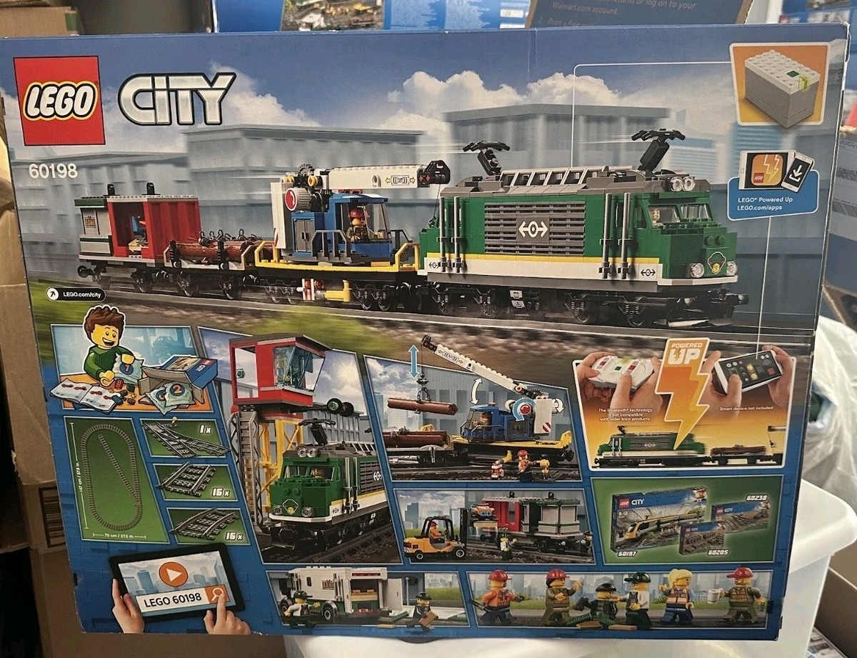 LEGO City 60198 Cargo Train with Powered Up functions NEW with