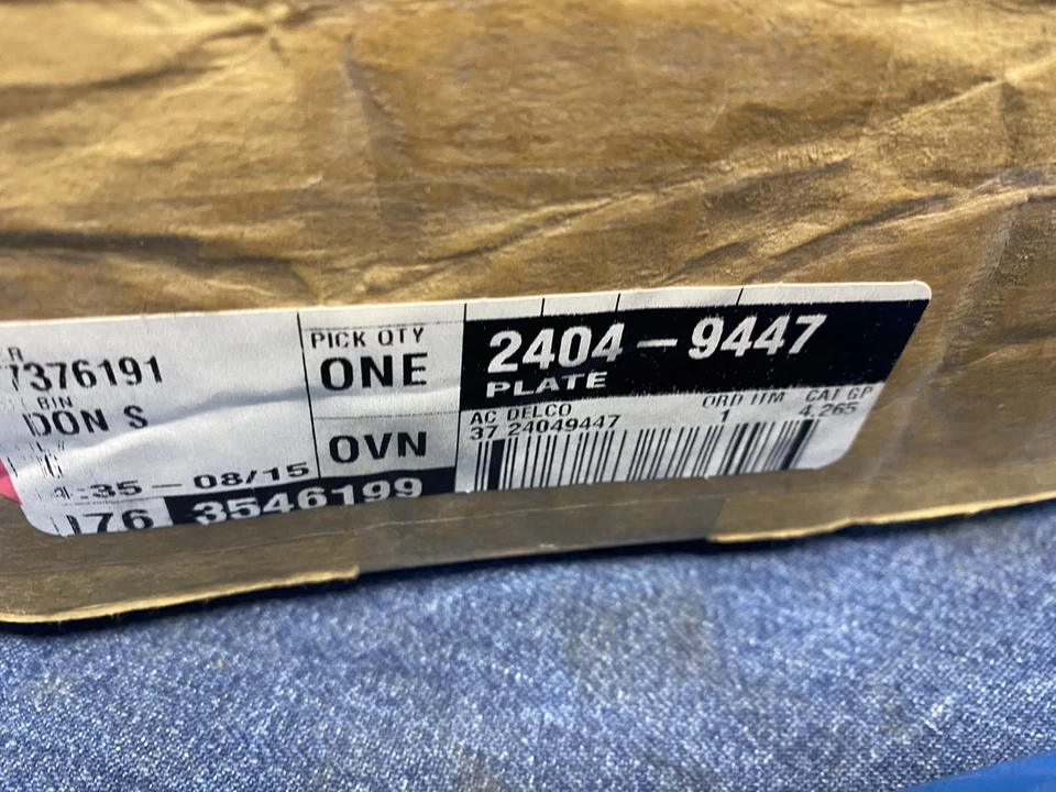 2015-2022 Silverado Express Van Auto Trans Valve Body Channel Plate 24049447 AK - Image 4 of 4