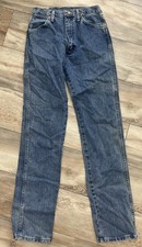 Wrangler Jeans Women's 5X34 Blue Denim Vintage 13MWZMR USA Mom