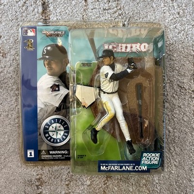 McFarlane MLB Series 1 Ichiro Suzuki Seattle Mariners Rookie Action Figure 2002