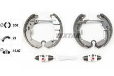BREMSBACKENSATZ FÜR OPEL AGILA A (H00), SUZUKI IGNIS II (MH) - TEXTAR 84065200
