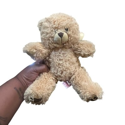 2001 Bear Factory Tan Teddy Bear Plush 12  Classic Stuffed Animal Soft Toy