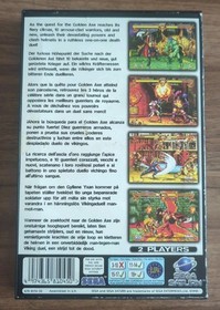Golden Axe The Duel for Sega Saturn PAL complete with manual