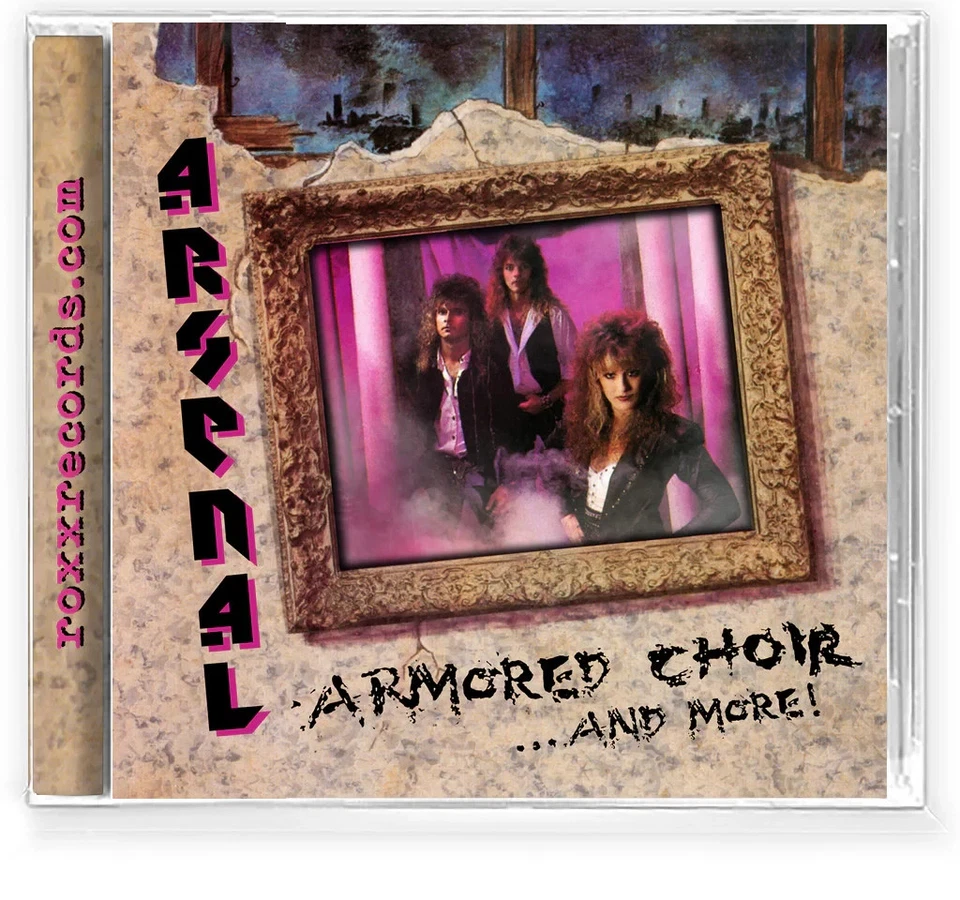 ARSENAL - Armored Choir... And More! (NEW*LIM. US WHITE MELODIC METAL CLASSIC*RE